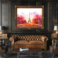 Autumn in Paris Poster