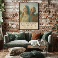 Saints Perpetua And Felicity Poster