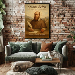 Gentle Spirit: St. Francis de Sales Heritage Poster