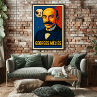 Georges Méliès Cinematic Pioneer Poster