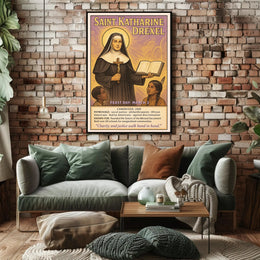 Saint Katharine Drexel Poster PosterGoat