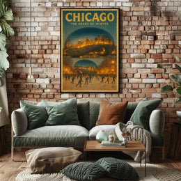 Chicago The Heart Of Winter Poster