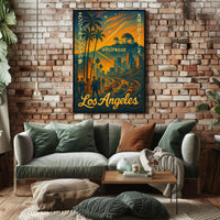 Los Angeles Dreamscape Poster PosterGoat
