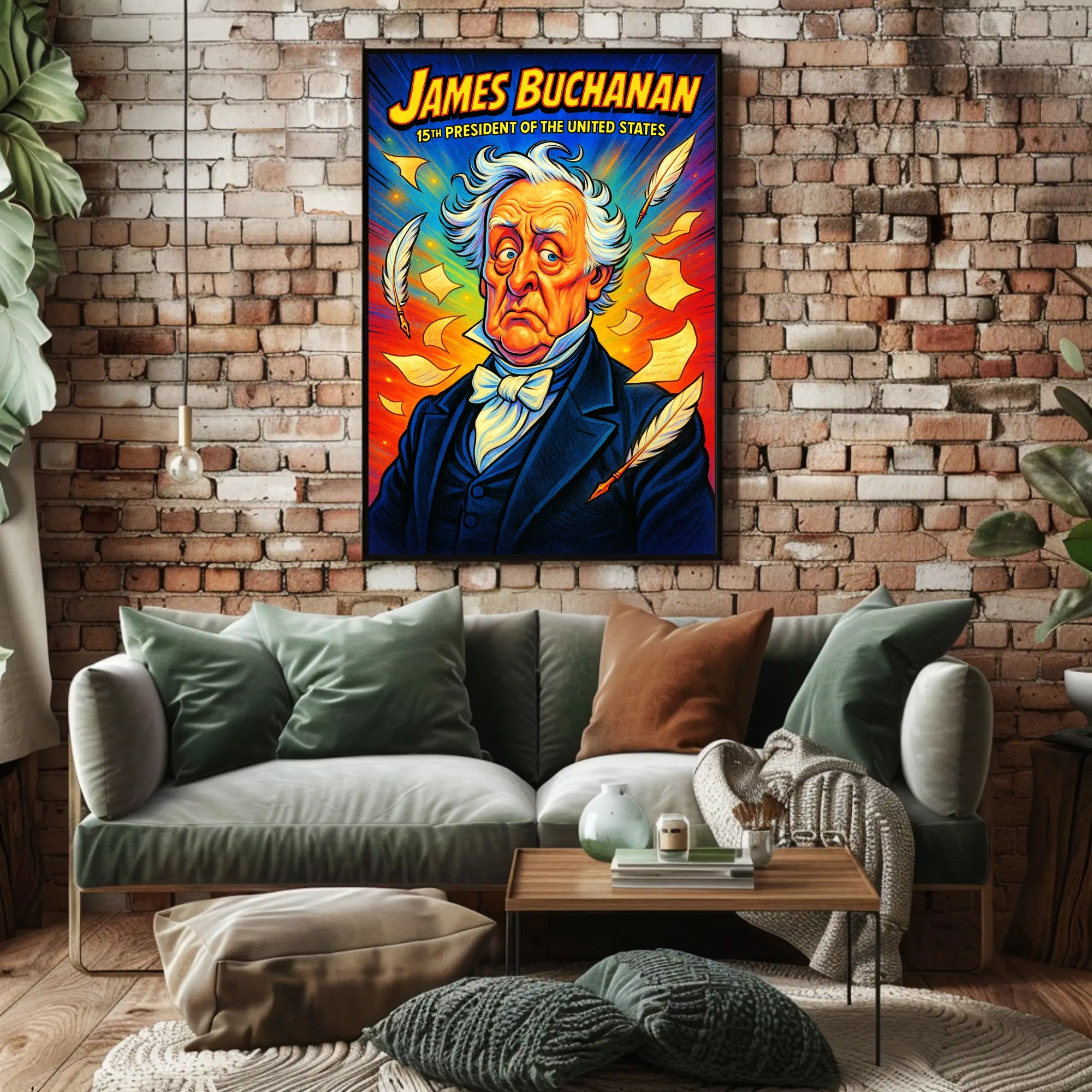 James Buchanan 15th President Poster PosterGoat