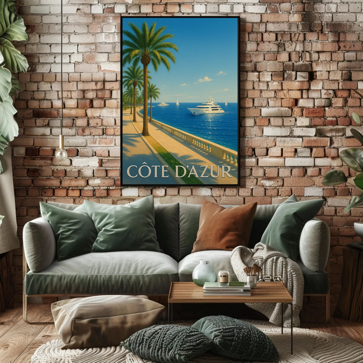 Côte DAzur Poster