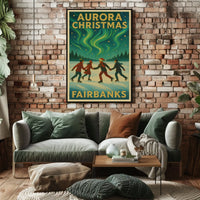 Fairbanks Aurora Poster