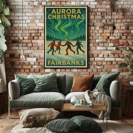 Fairbanks Aurora Poster