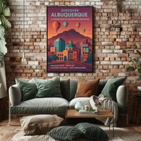 Discover Albuquerque Poster