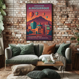 Discover Albuquerque Poster