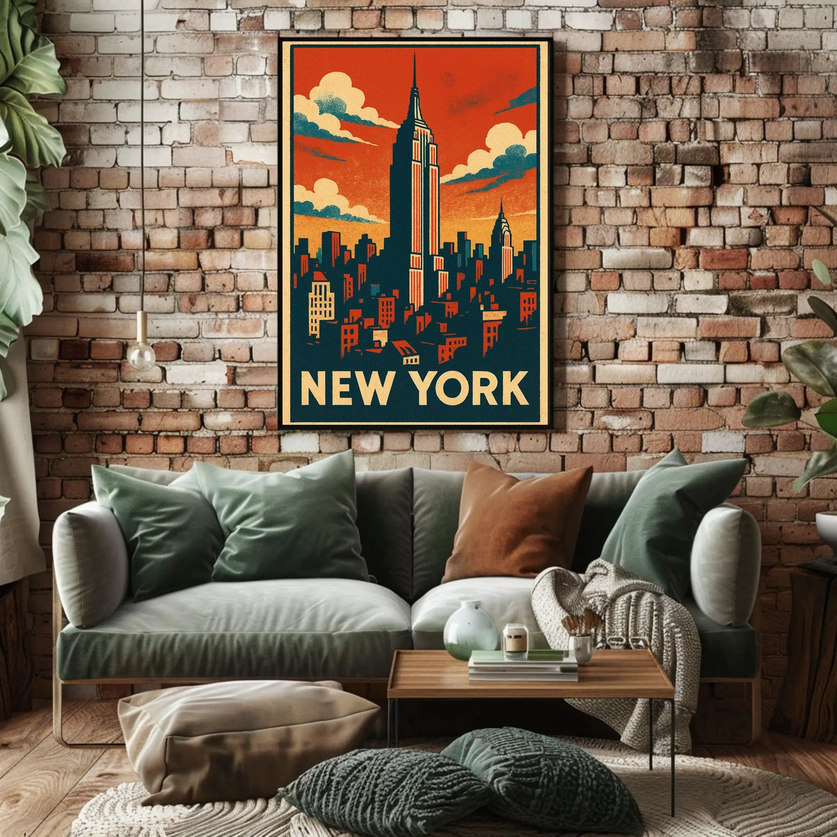 New York Skyline Poster