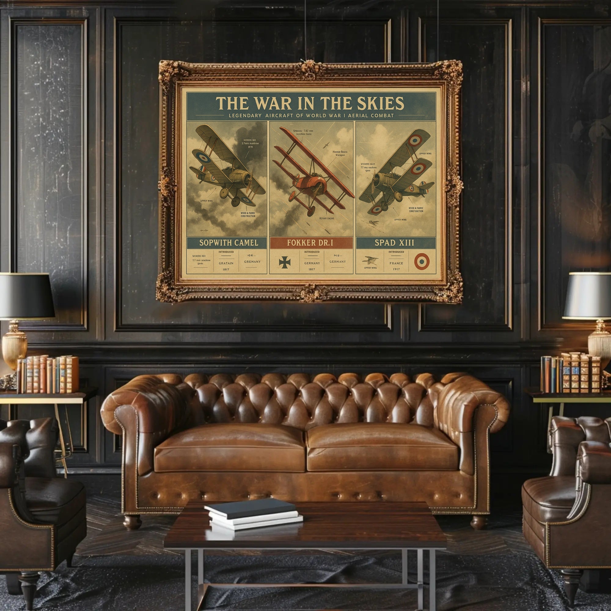 Legendary Aircraft of World War I Poster