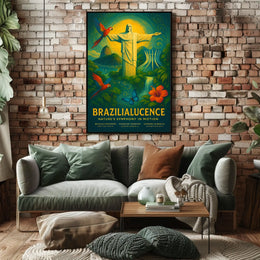 Brazilialucence Natures Symphony in Motion Poster