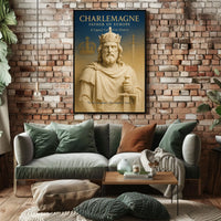 Charlemagne Father Of Europe Poster