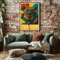 Tarsier Art Poster