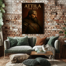 Attila the Hun Leadership Historical or Presidential Poster