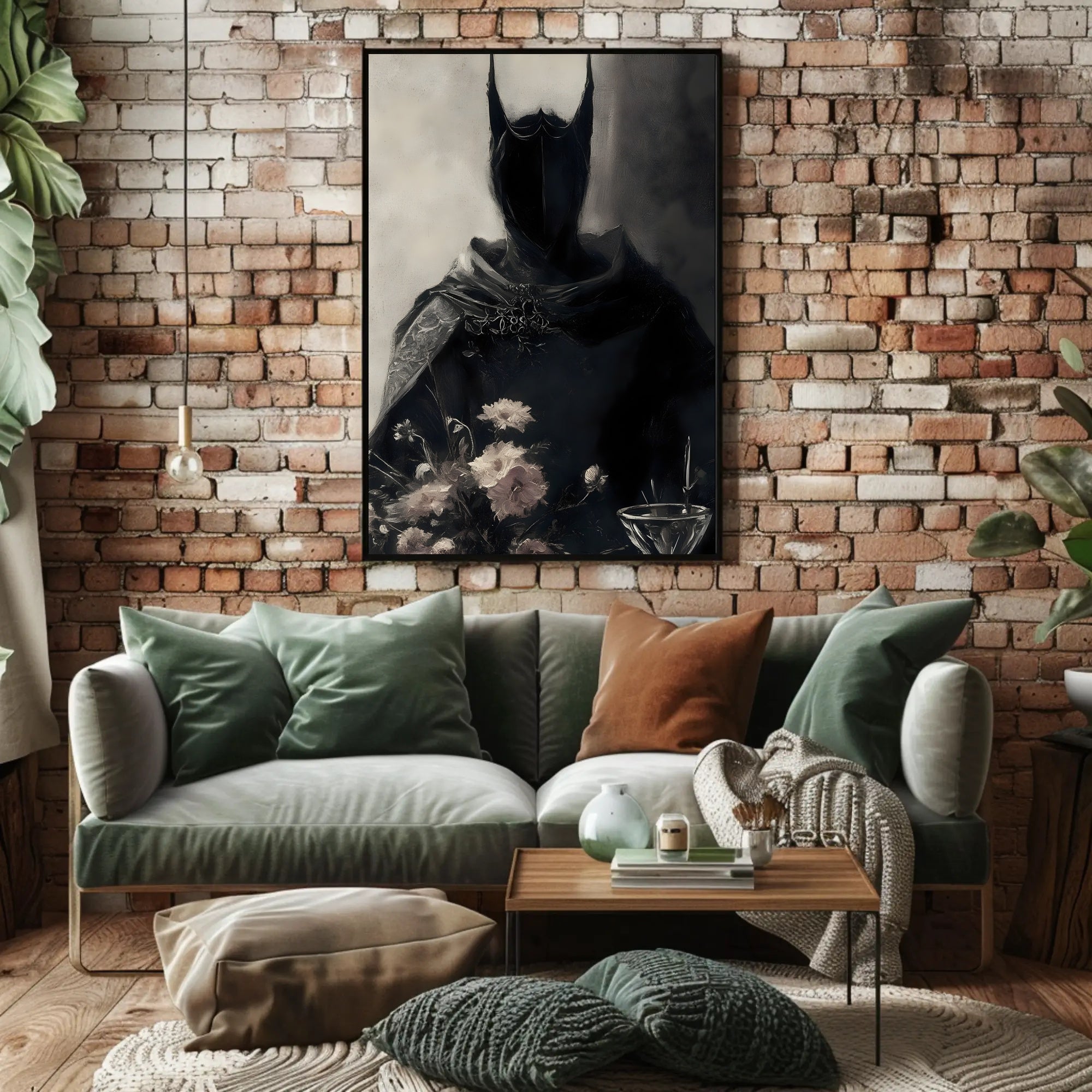 Knight in Mysterious World Fantasy or Mythology Poster PosterGoat
