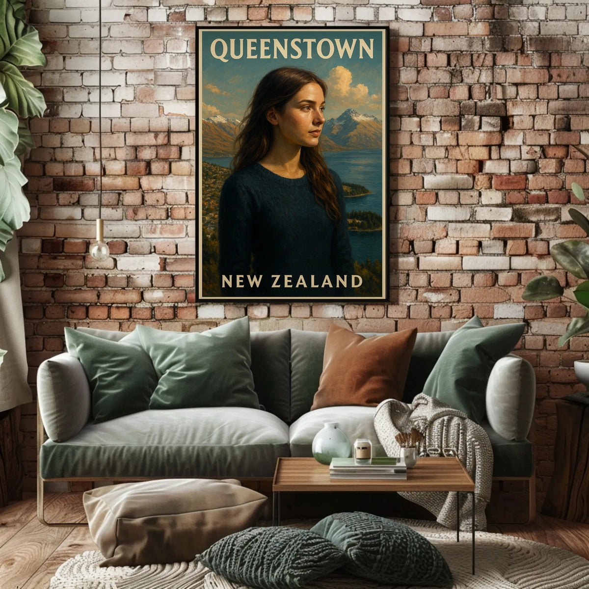 Queenstown, New Zealand Poster