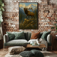 Majestic Wilderness Encounter Poster PosterGoat
