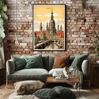 Dresden Architectural Elegance Poster