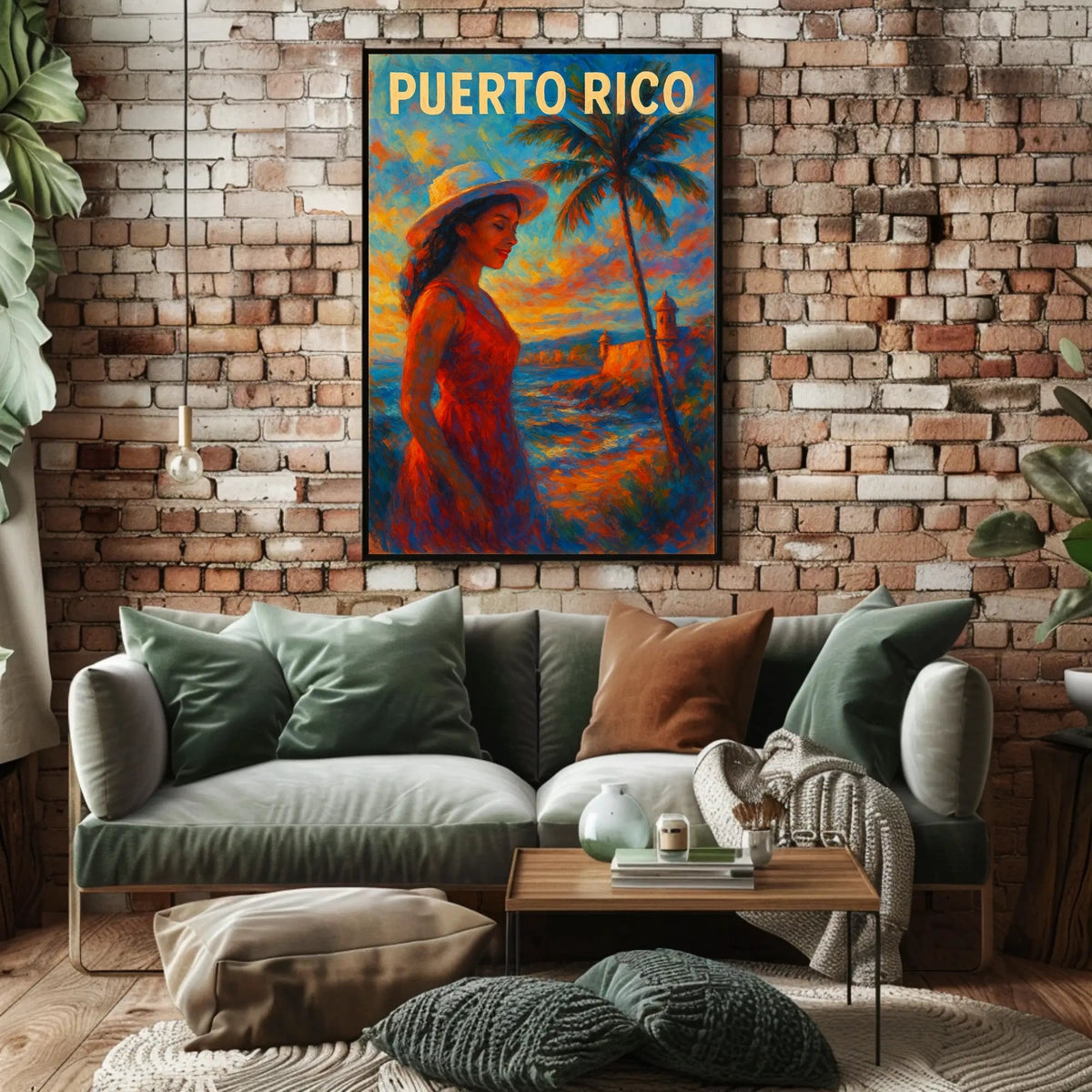 Puerto Rico Tropical Paradise Poster