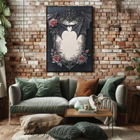 Gothic Elegance Frame Poster