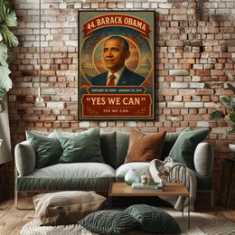 Obama Inspirational Legacy Presidential Poster