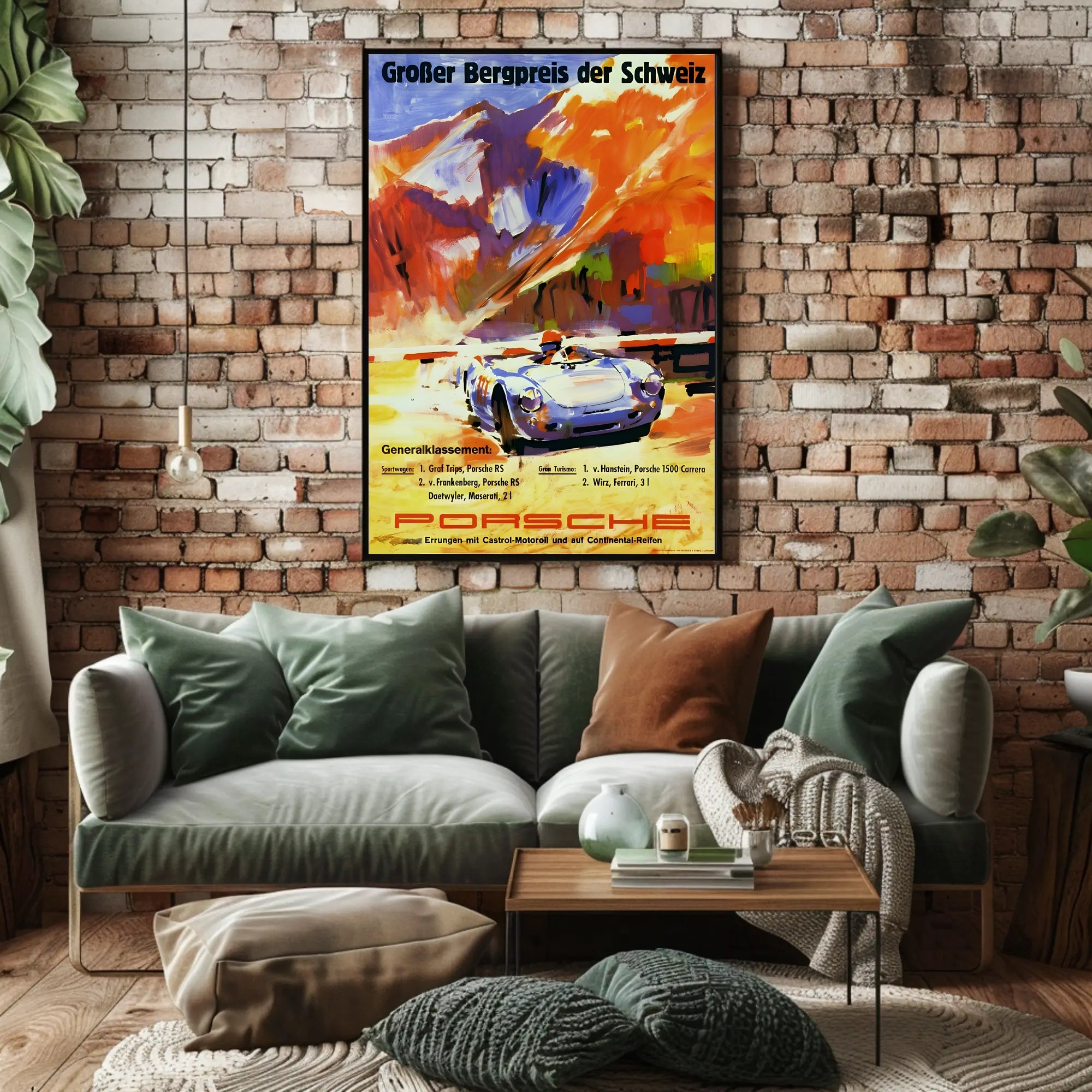 Großer Bergpreis der Schweiz Poster
