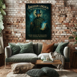 Abraham Lincoln The Arcane Emancipator Poster PosterGoat