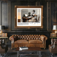 Tribute to Ada Lovelace Poster