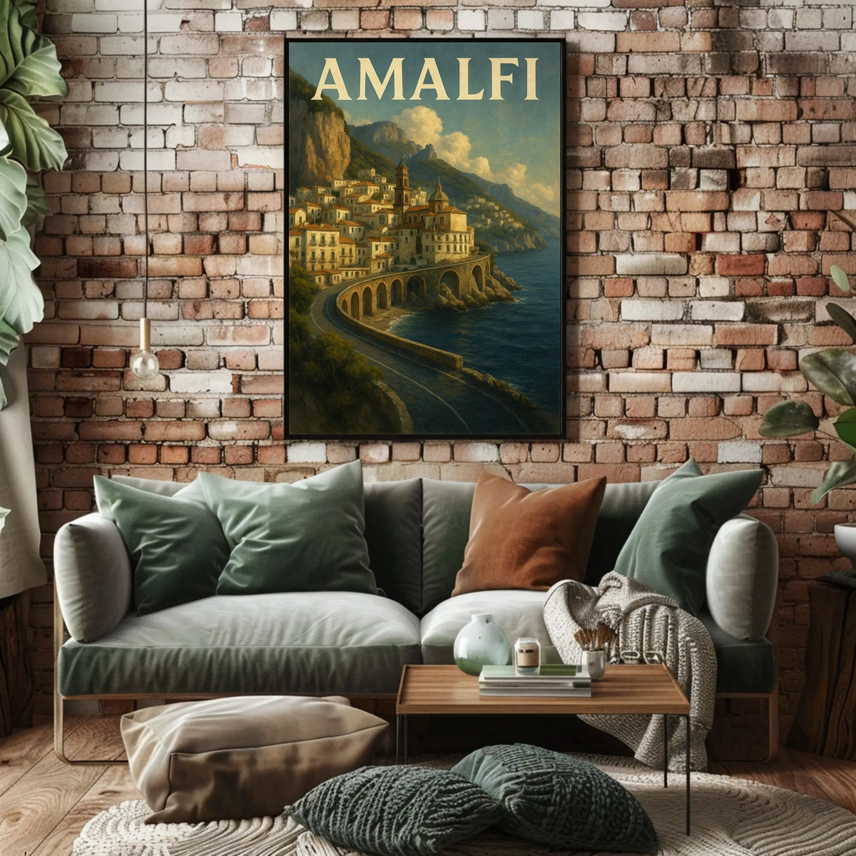 Amalfi Coast Serenity Poster