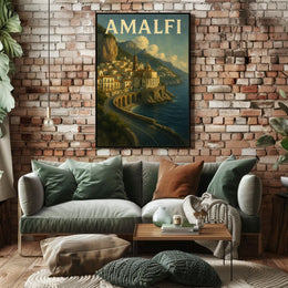 Amalfi Coast Serenity Poster