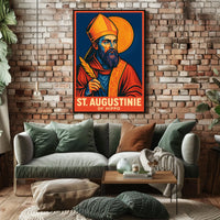 St. Augustine of Hippo Poster