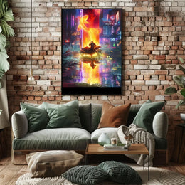 Vintage Victorian Era Stylized Art Poster