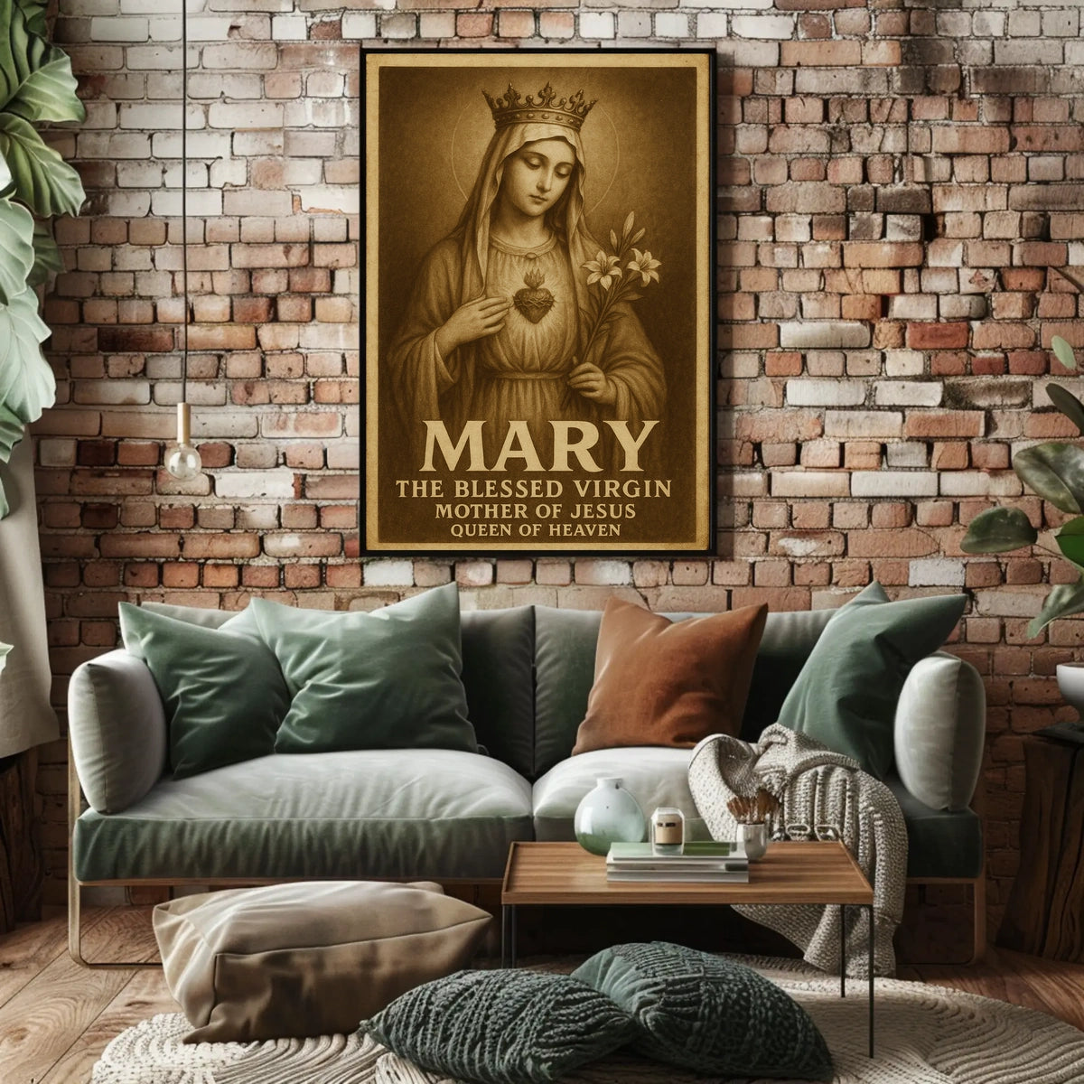 Mary The Blessed Virgin Poster