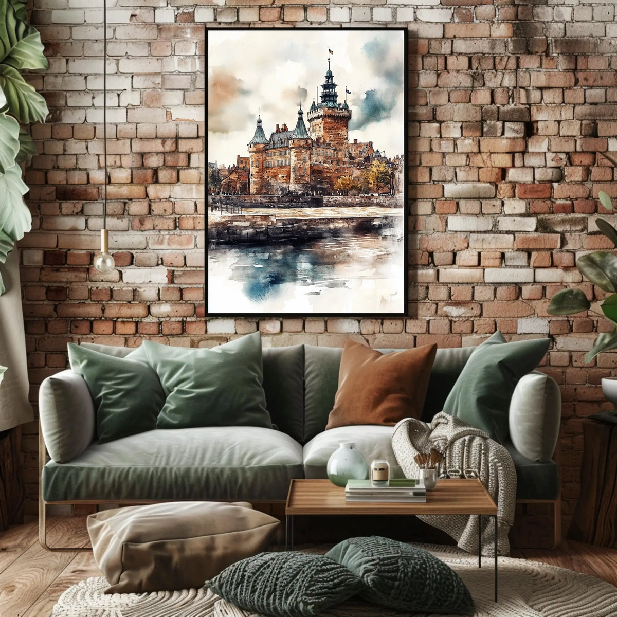 Denmark Kronborg Castle Helsingor View Poster