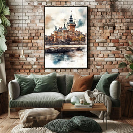 Denmark Kronborg Castle Helsingor View Poster