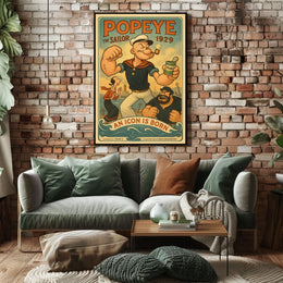 Popeye 1929 Art Poster POP-243