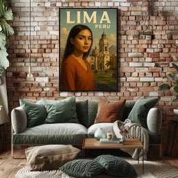 Lima, Peru Poster