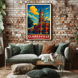 Clarksville, Tennessee Poster