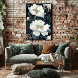 Elegant Blooms Art Print Wall Decor
