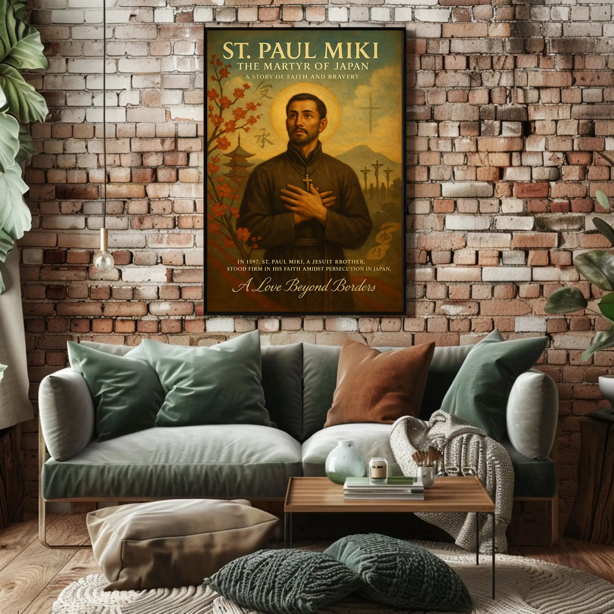 St. Paul Miki The Martyr of Japan Poster