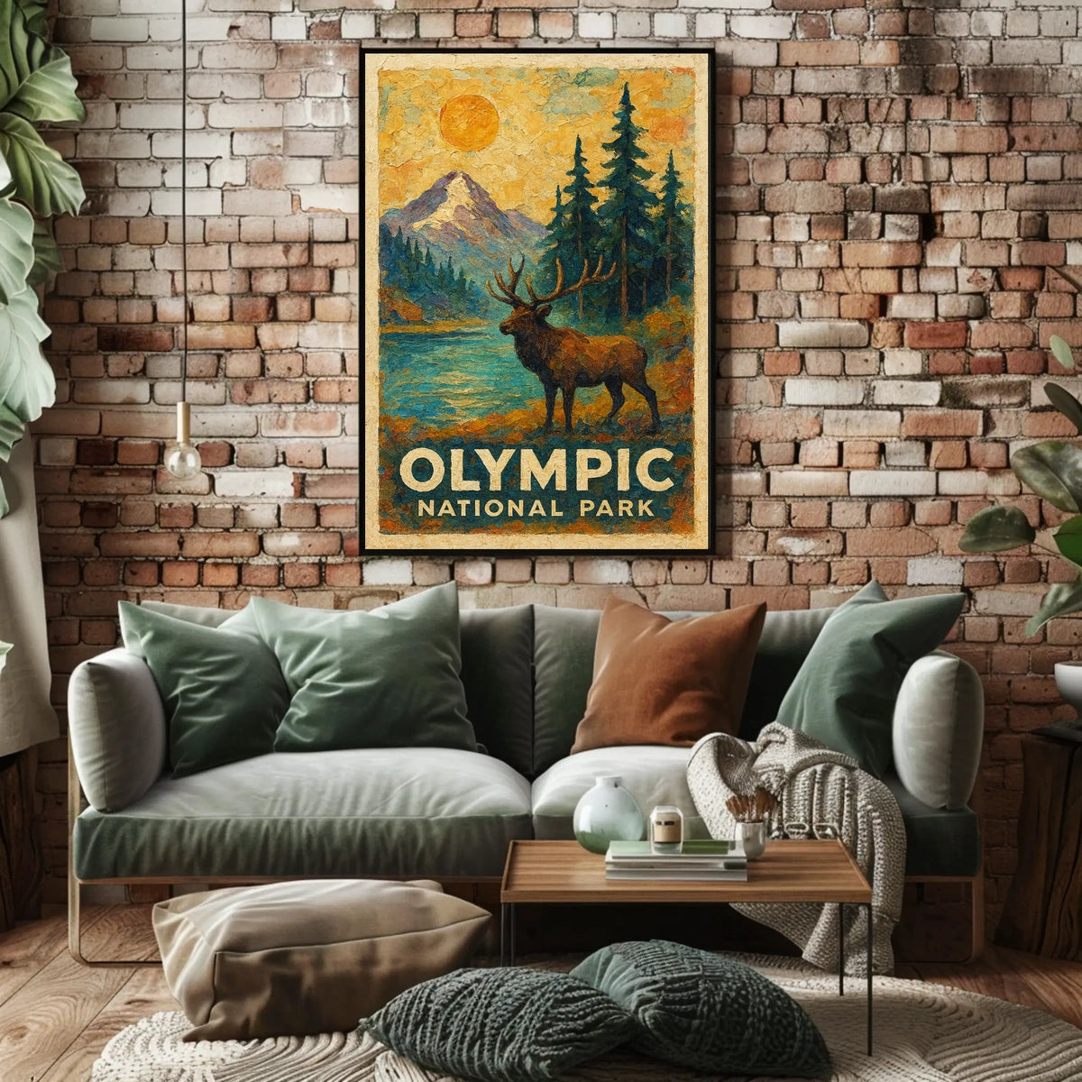 Olympic National Park Poster