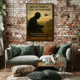 Reflections of the Vietnam War Poster Art Print