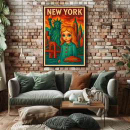 New York Dreamscape Poster