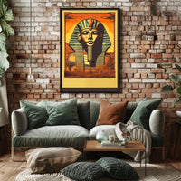 Ancient Pharaoh Art Poster