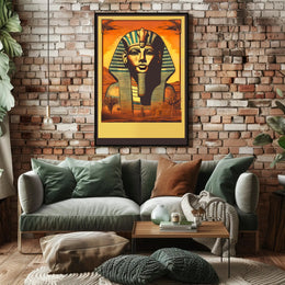 Ancient Pharaoh Art Poster