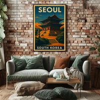 Seoul South Korea Poster