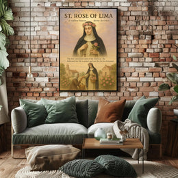 St. Rose of Lima Poster
