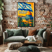 Israel Travel Poster