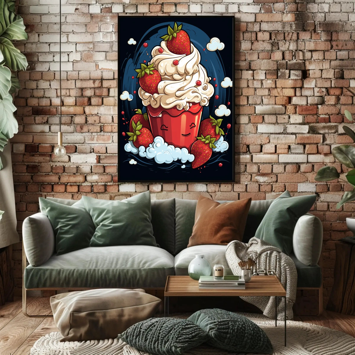 Sweet Strawberry Delight Poster